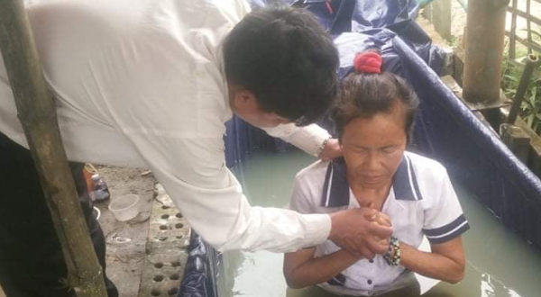 baptism in Myanmar